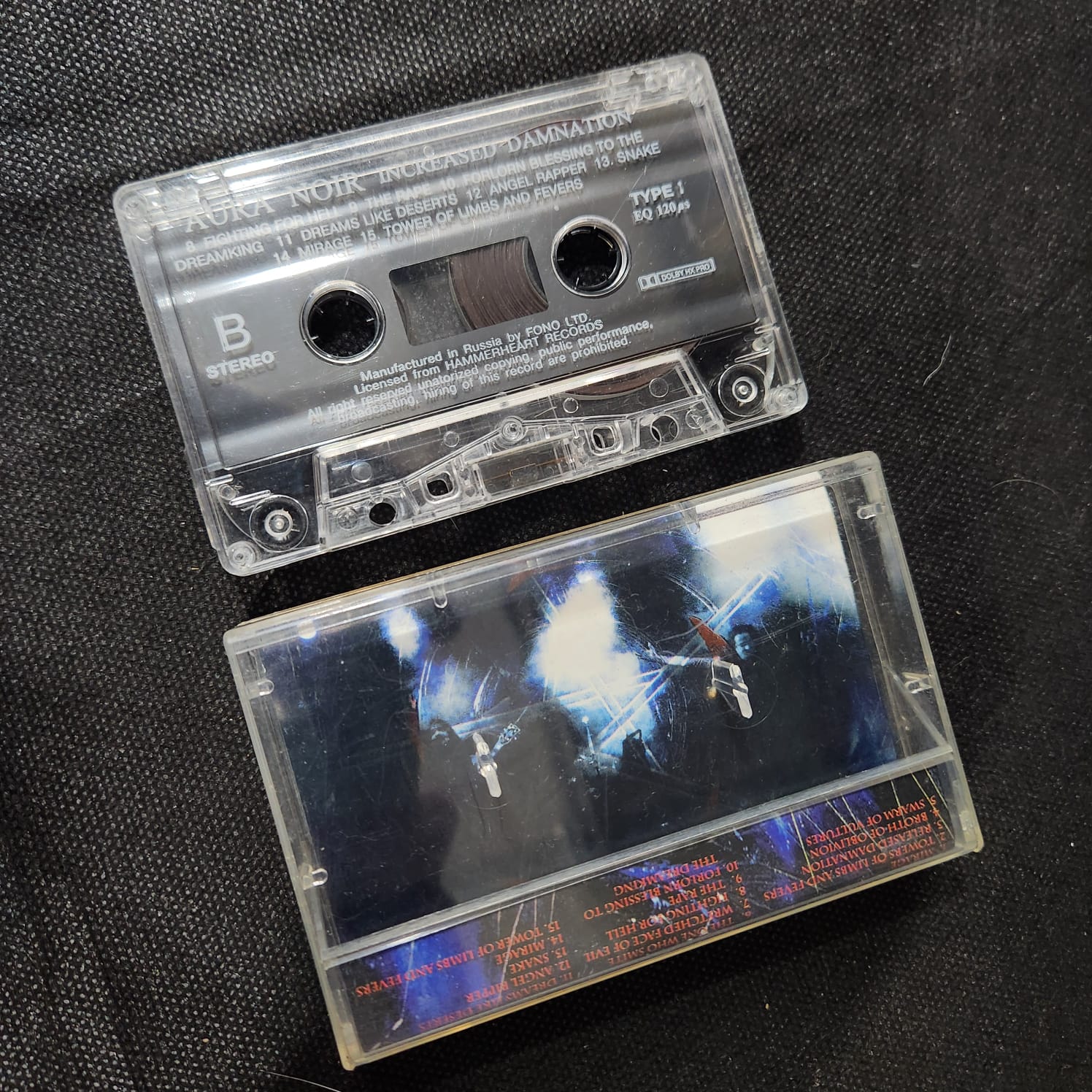 Aura Noir – Increased Damnation (CASSETE) - Imagem 3