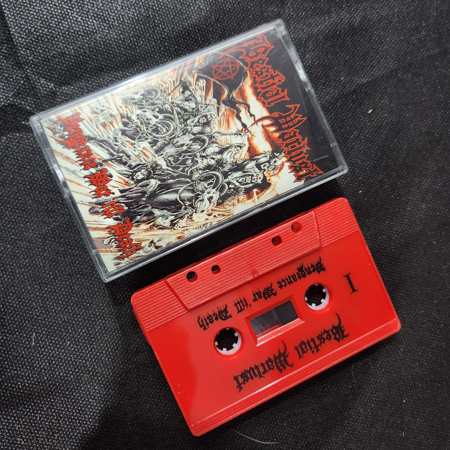 Bestial Warlust - Vengeance War 'till Death (CASSETE) - Imagem 2