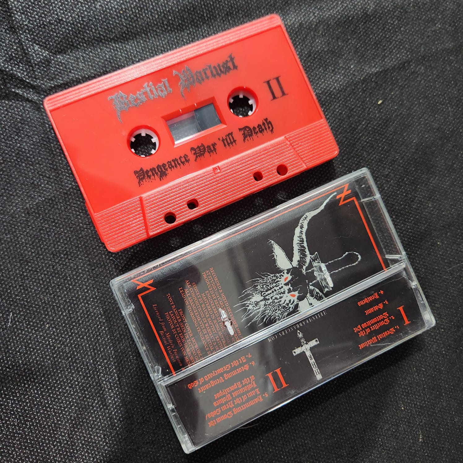 Bestial Warlust - Vengeance War 'till Death (CASSETE) - Imagem 3