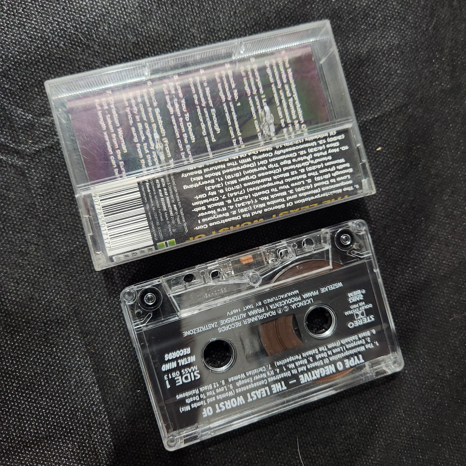 Type O Negative – The Least Worst Of (CASSETE) - Imagem 3