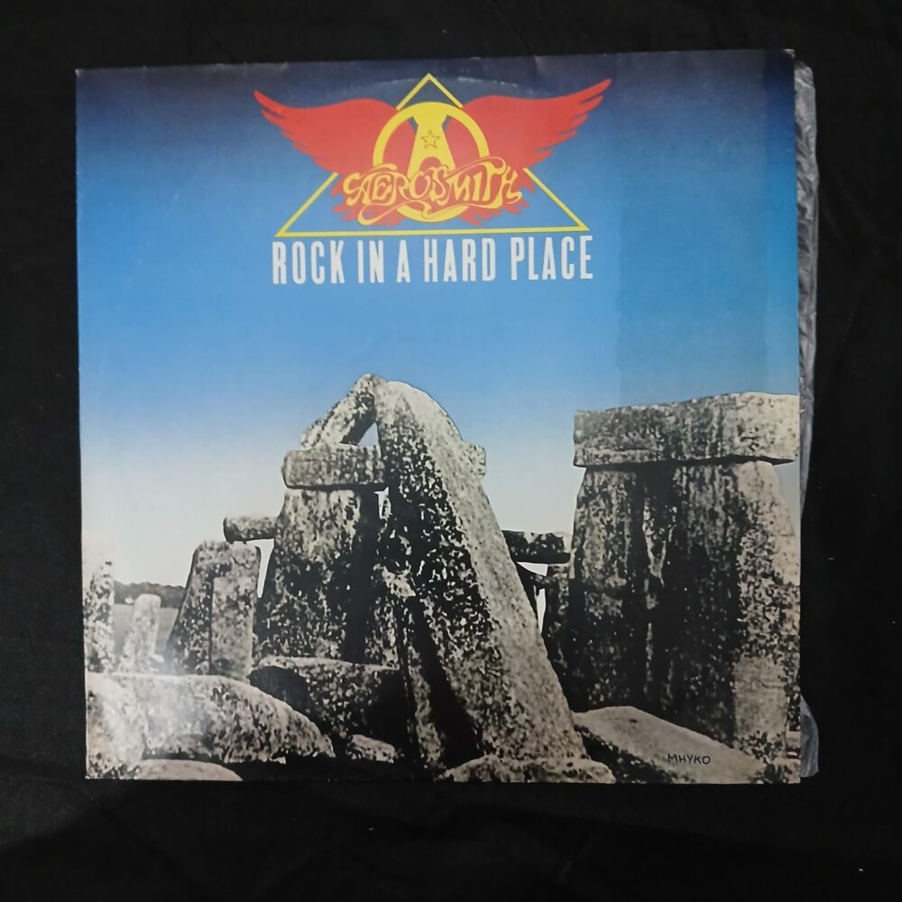 Aerosmith - Rock In A Hard Place (LP USADO) - Image 3