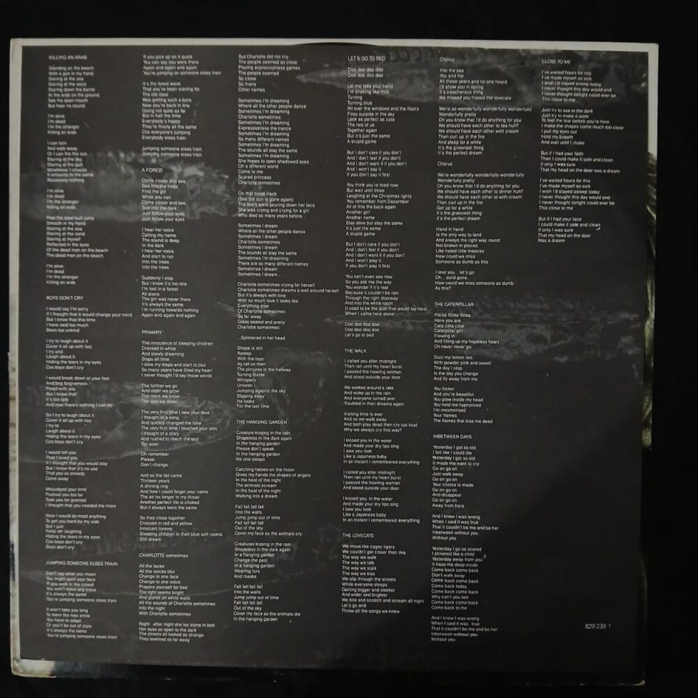The Cure - Standing On A Beach (LP USADO) - Image 5