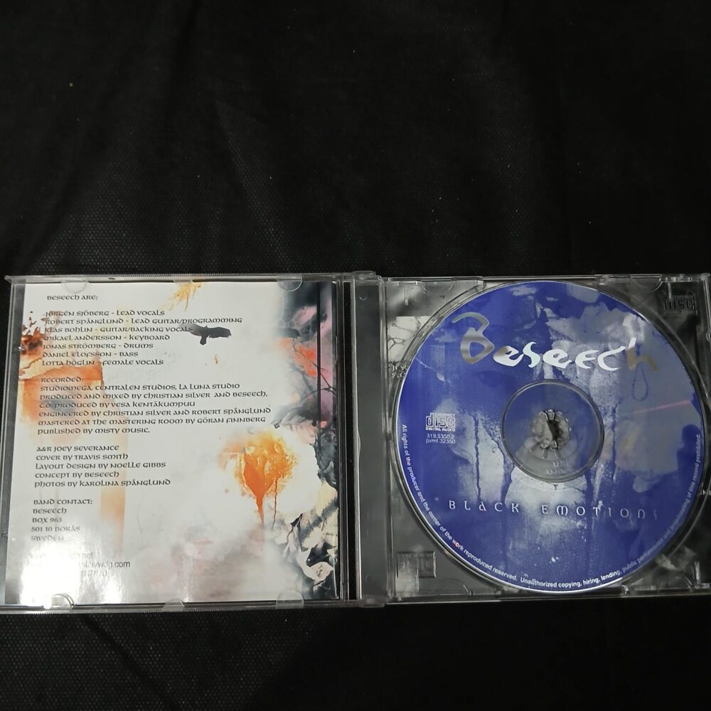 Beseech - Black Emotions (CD IMPORTADO USADO) - Imagem 4