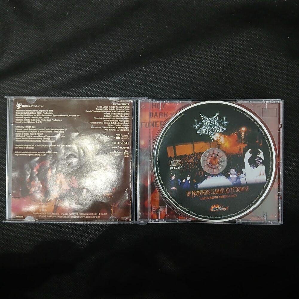 Dark Funeral – De Profundis Clamavi Ad Te Domine (CD USADO) - Imagem 4