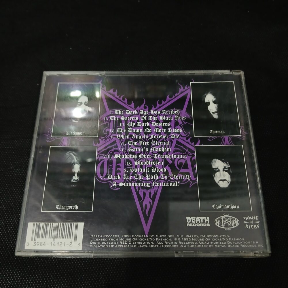 Dark Funeral – The Secrets Of The Black Arts (CD USADO) - Imagem 3