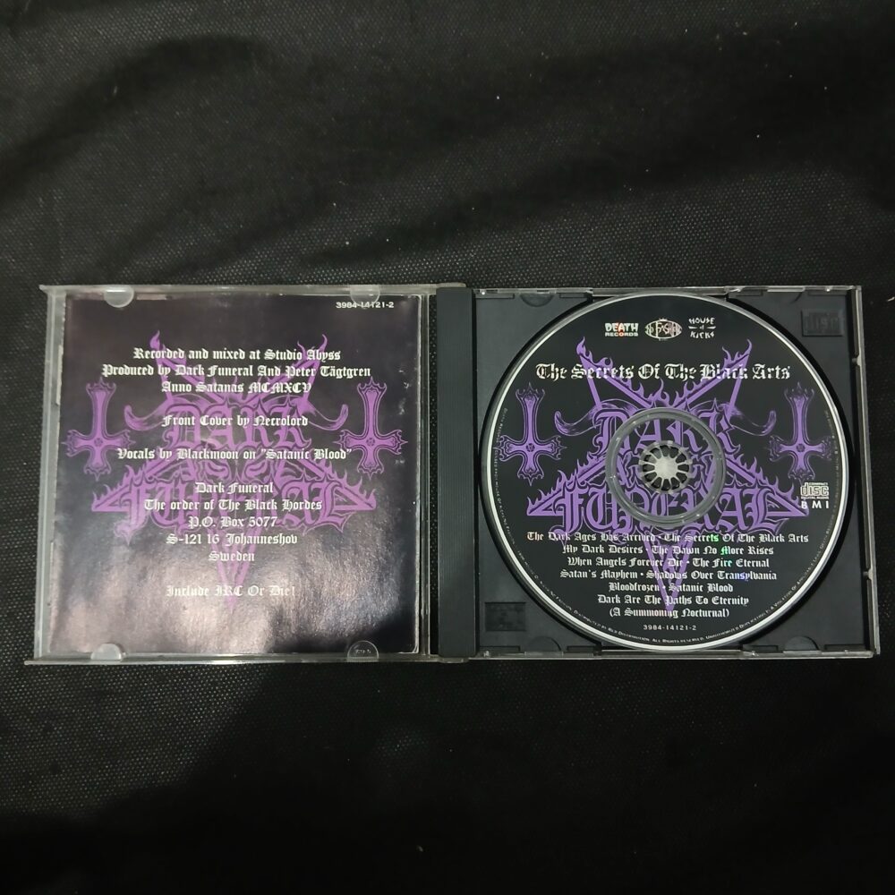 Dark Funeral – The Secrets Of The Black Arts (CD USADO) - Imagem 4
