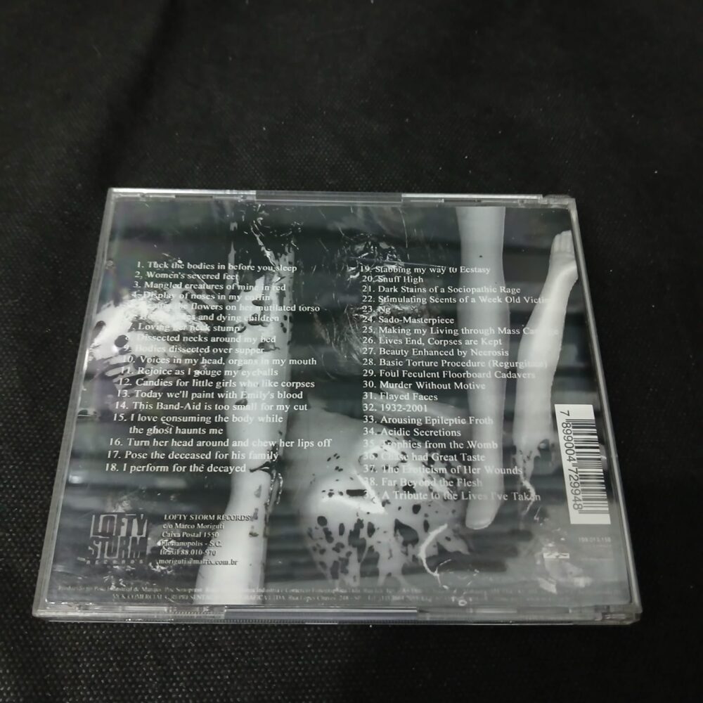 Decomposing Serenity - Scatter The Flowers On Her Mutilated Torso (CD NACIONAL USADO) - Imagem 3