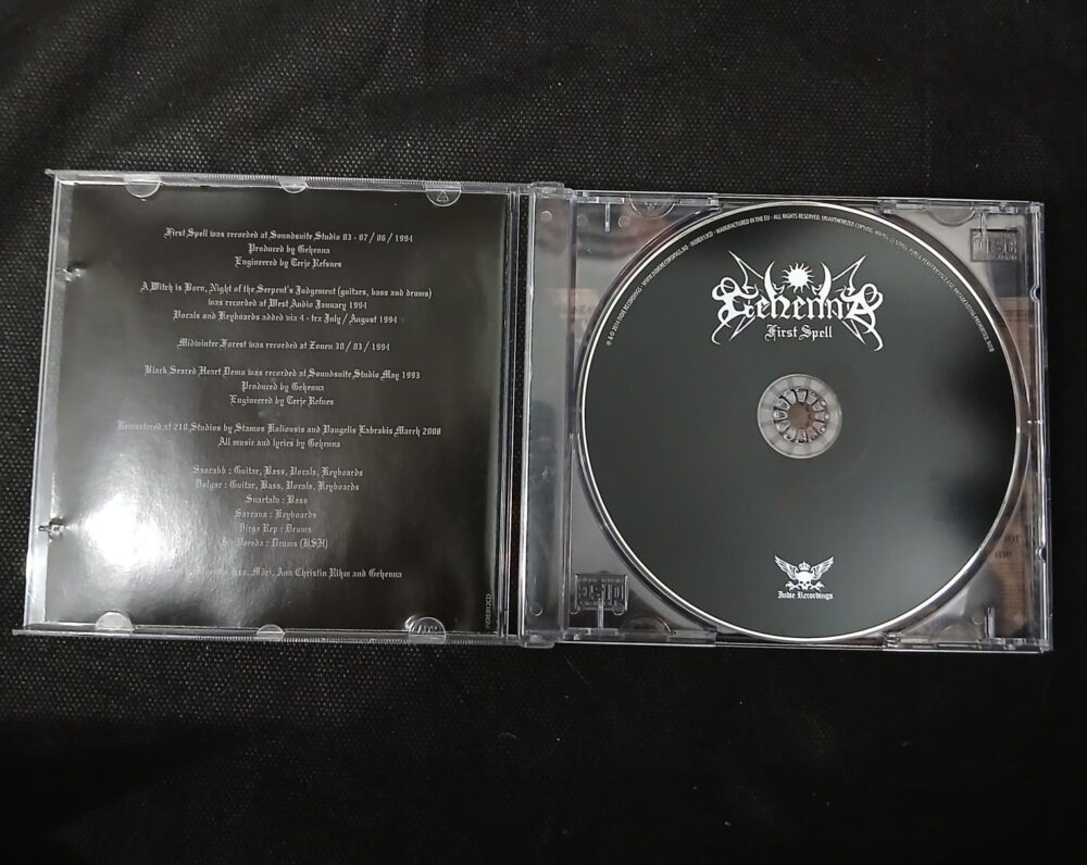 Gehenna - First Spell (CD IMPORTADO USADO) - Imagem 4