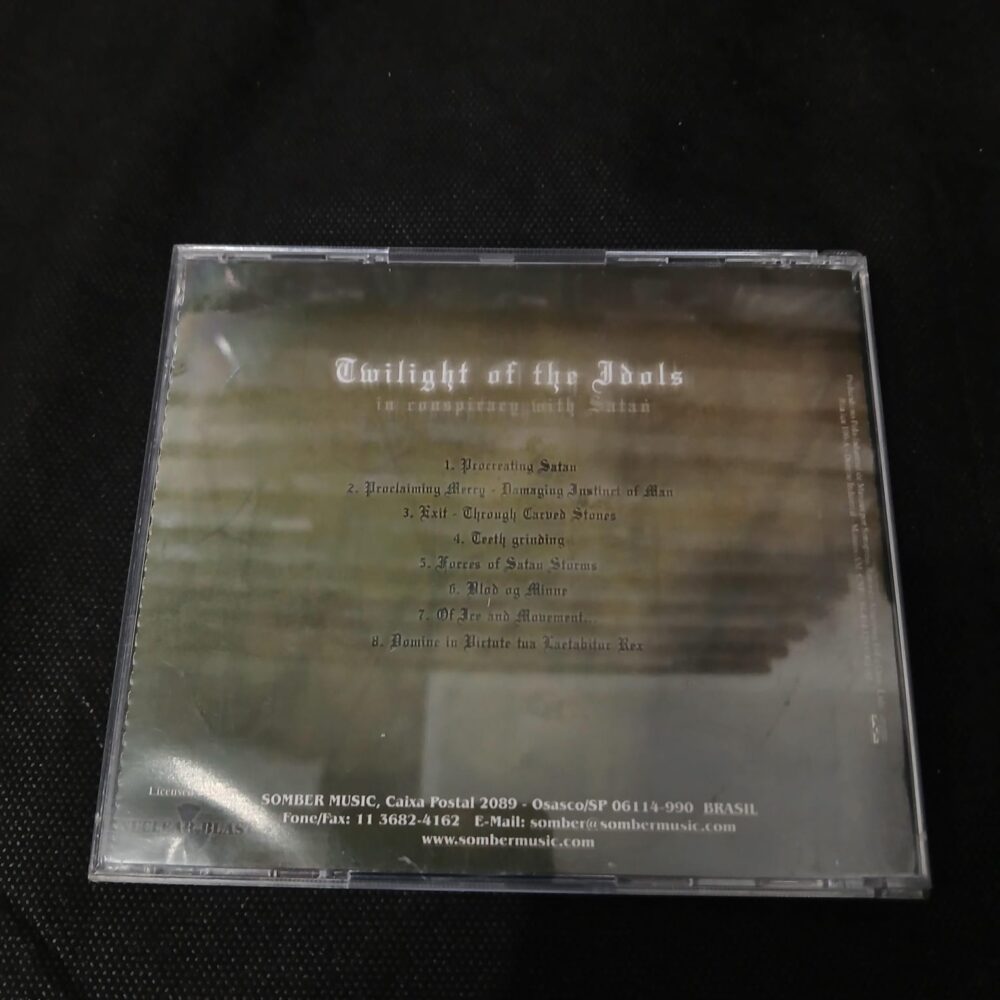 Gorgoroth - Twilight of The Idols - In Conspiracy With Satan (CD NACIONAL USADO) - Imagem 3