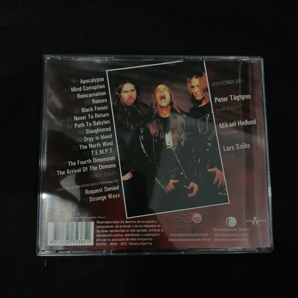 Hypocrisy – The Fourth Dimension (CD USADO) - Imagem 3