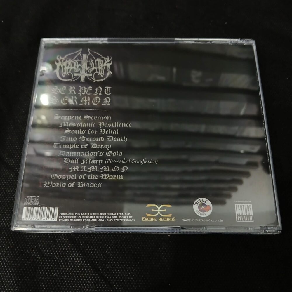 Marduk - Serpent Sermon (CD IMPORTADO USADO) - Imagem 3