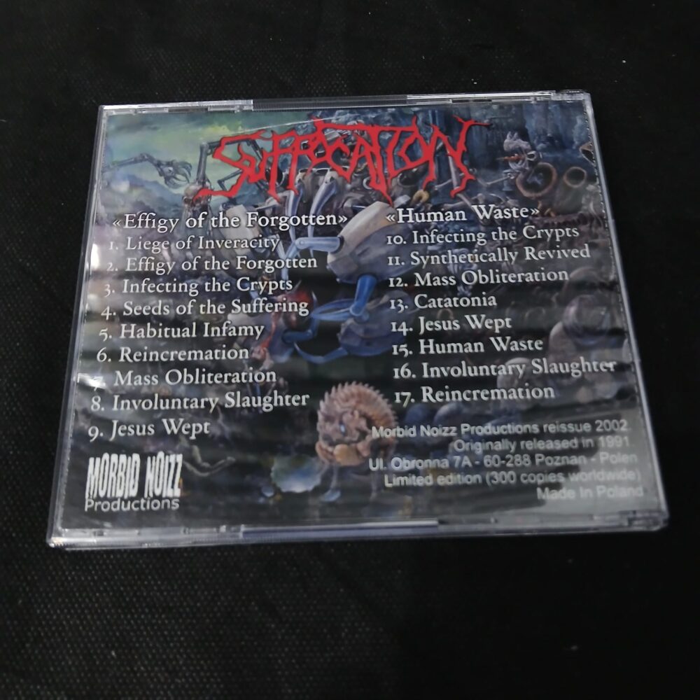 Suffocation - Effigy of the Forgotten (CD IMPORTADO USADO) - Image 3
