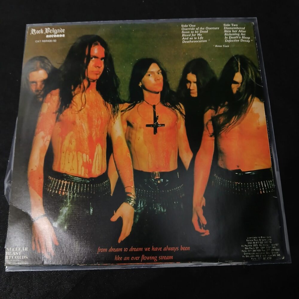 Dismember – Like An Ever Flowing Stream (LP USADO) - Imagem 3