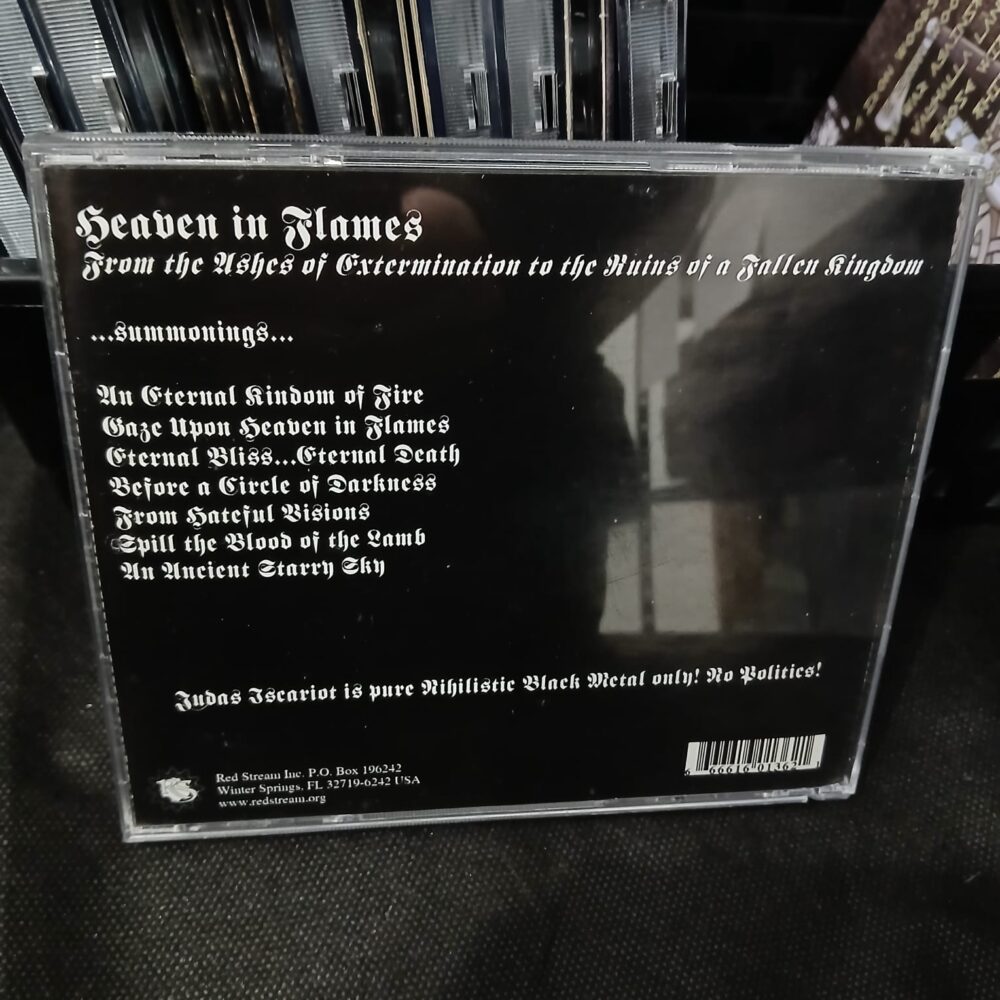 Judas Iscariot – Heaven In Flames (CD USADO) - Imagem 3