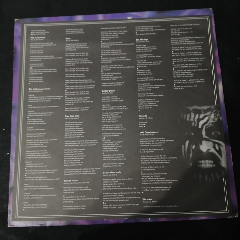 King Diamond – The Eye (LP USADO) - Imagem 6