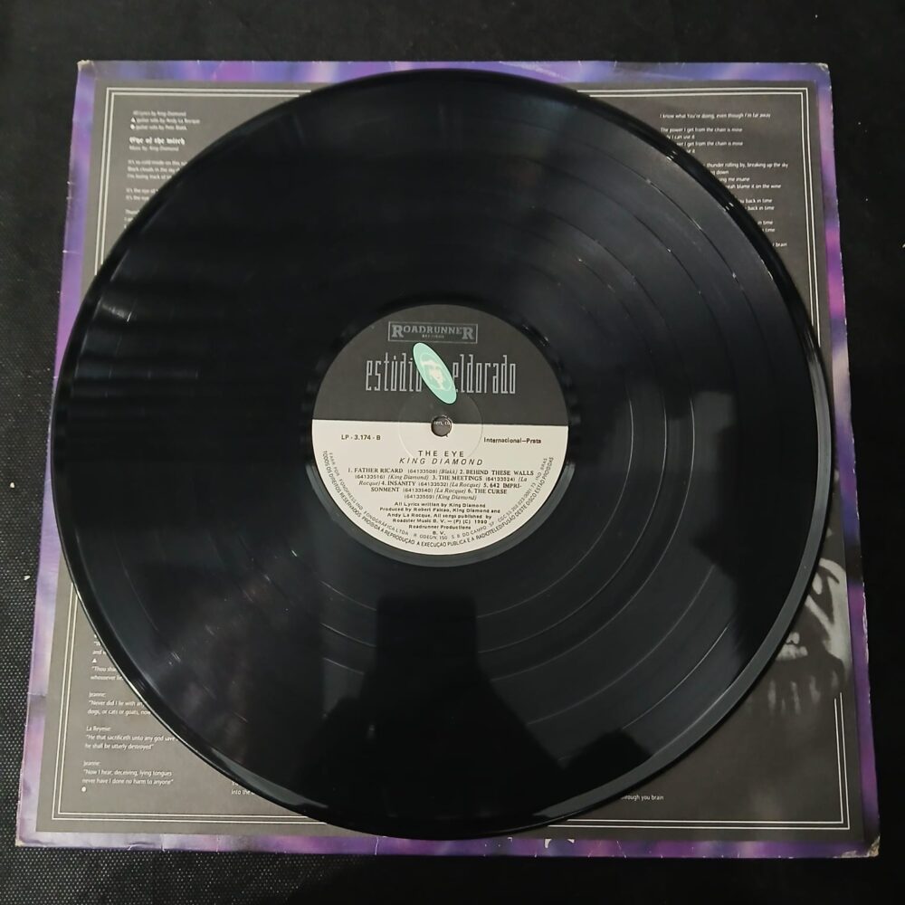 King Diamond – The Eye (LP USADO) - Imagem 5