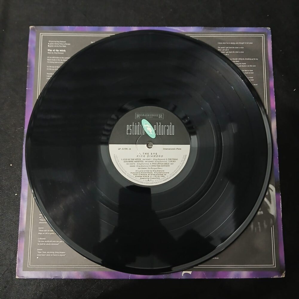 King Diamond – The Eye (LP USADO) - Imagem 4
