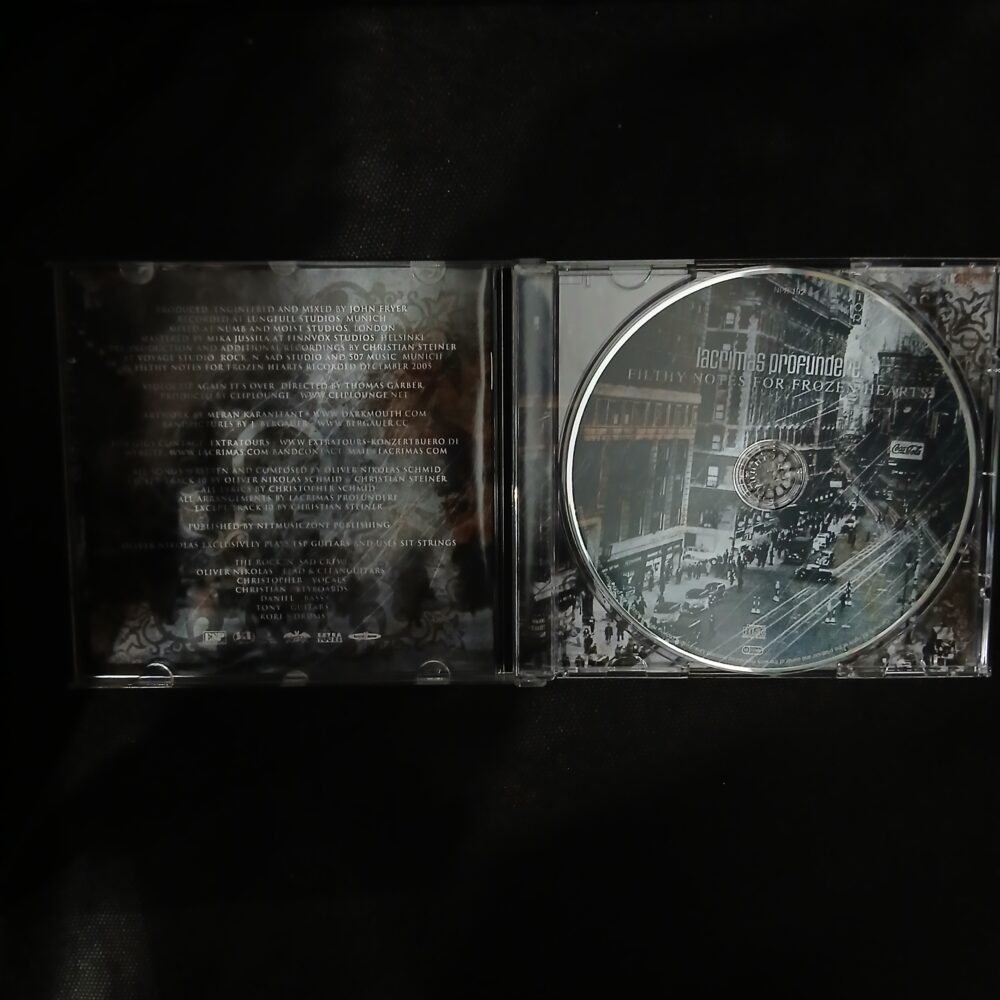 Lacrimas Profundere – Filthy Notes For Frozen Hearts (CD USADO) - Imagem 4