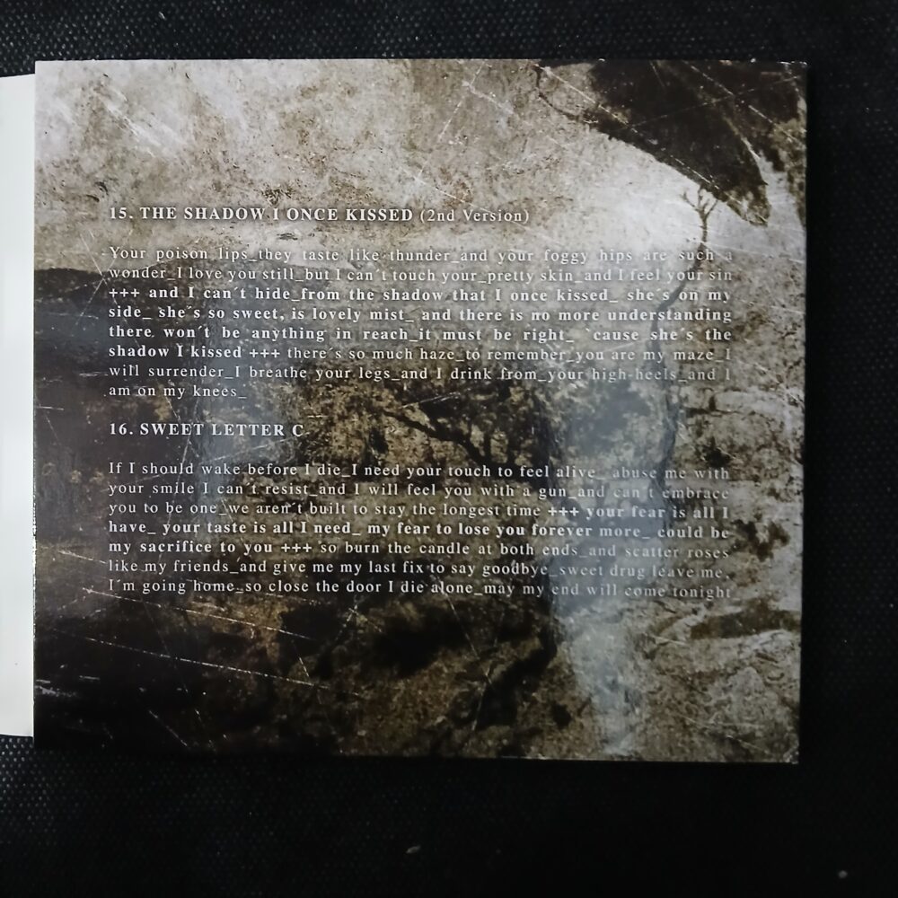 Lacrimas Profundere – Songs For The Last View R$120 (CD DUPLO USADO) - Imagem 6