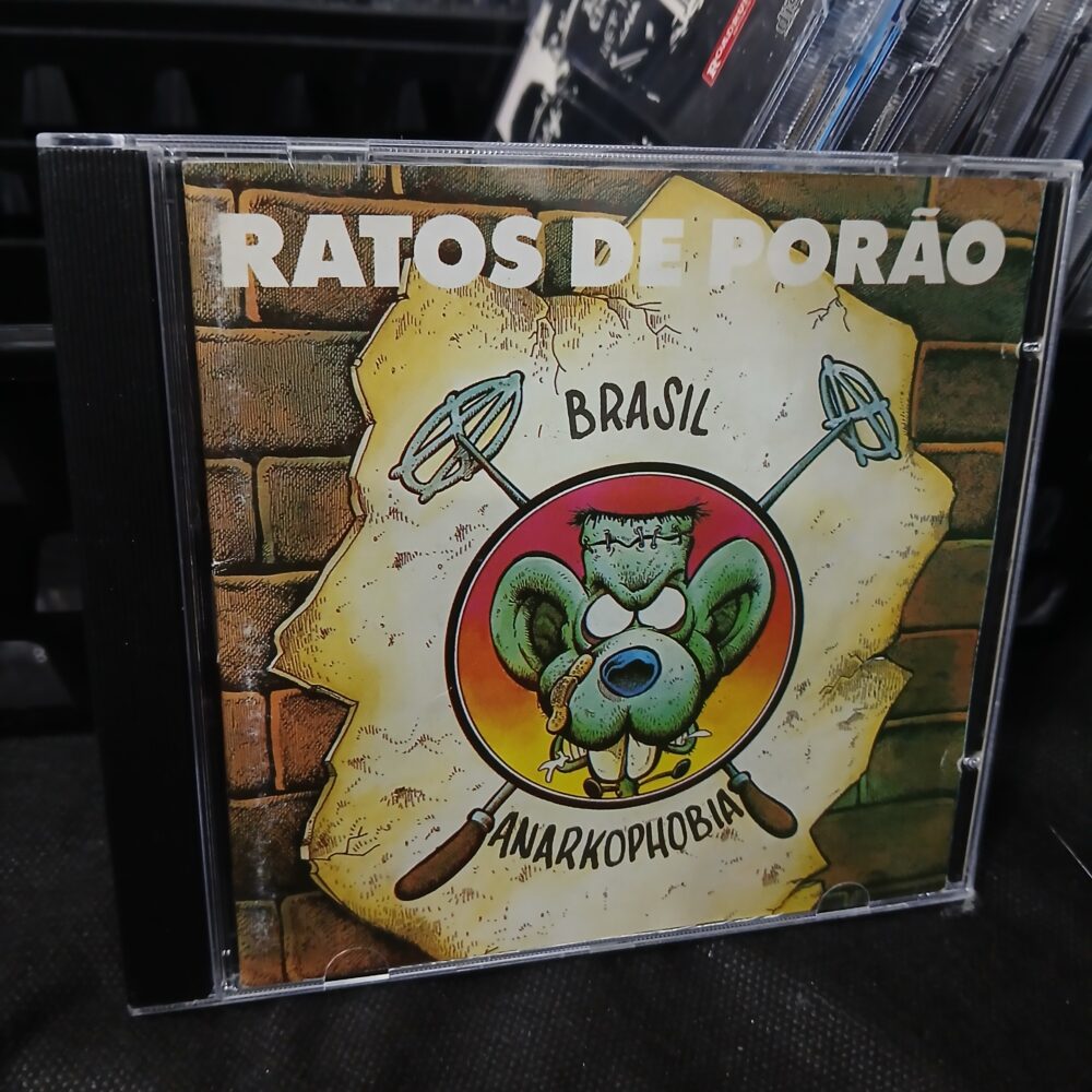 Ratos De Porão – Brasil / Anarkophobia (CD USADO) - Imagem 2