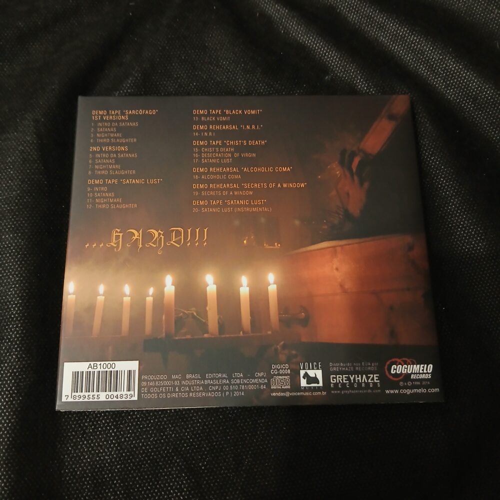 Sarcófago – Die... Hard!!! (CD USADO) - Imagem 3
