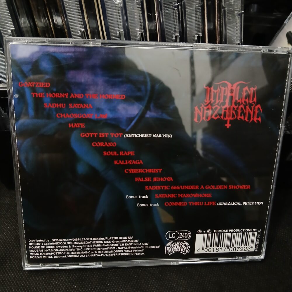 Impaled Nazarene – Ugra - Karma  (CD USADO) - Imagem 3
