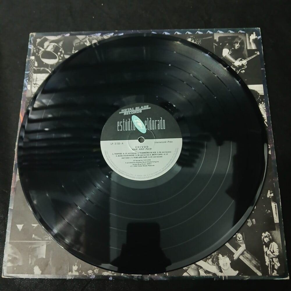 Voïvod – War And Pain (LP USADO) - Imagem 4