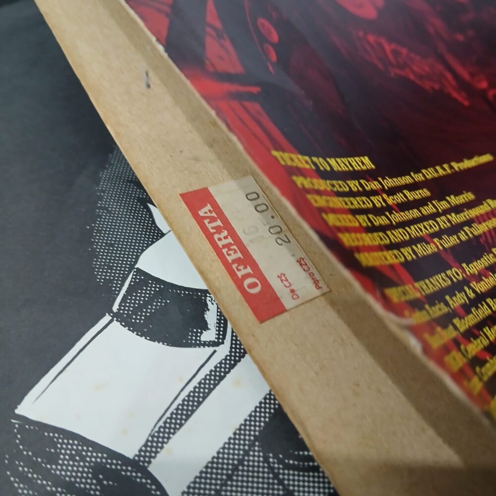Whiplash – Ticket To Mayhem (LP USADO) - Imagem 8