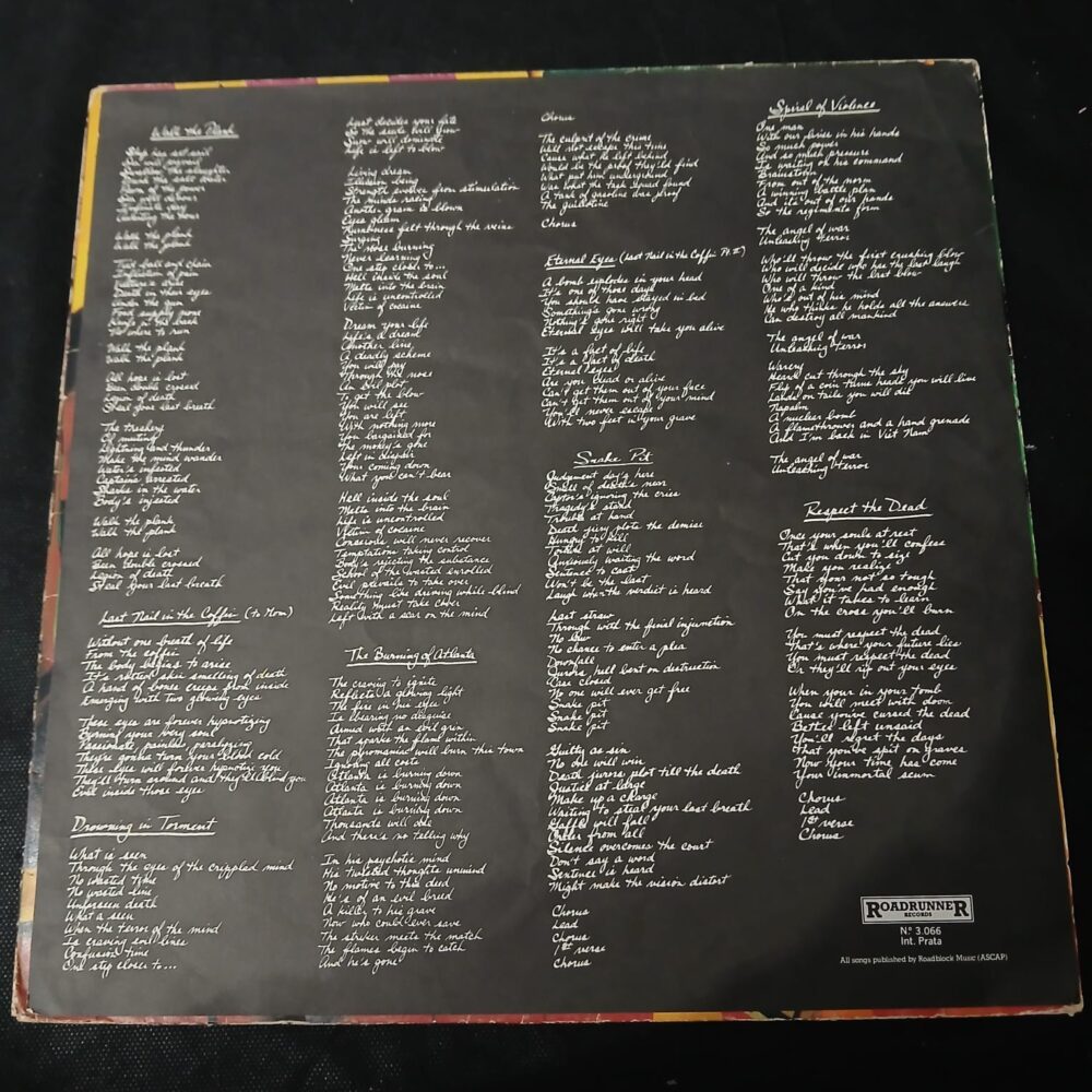 Whiplash – Ticket To Mayhem (LP USADO) - Imagem 6