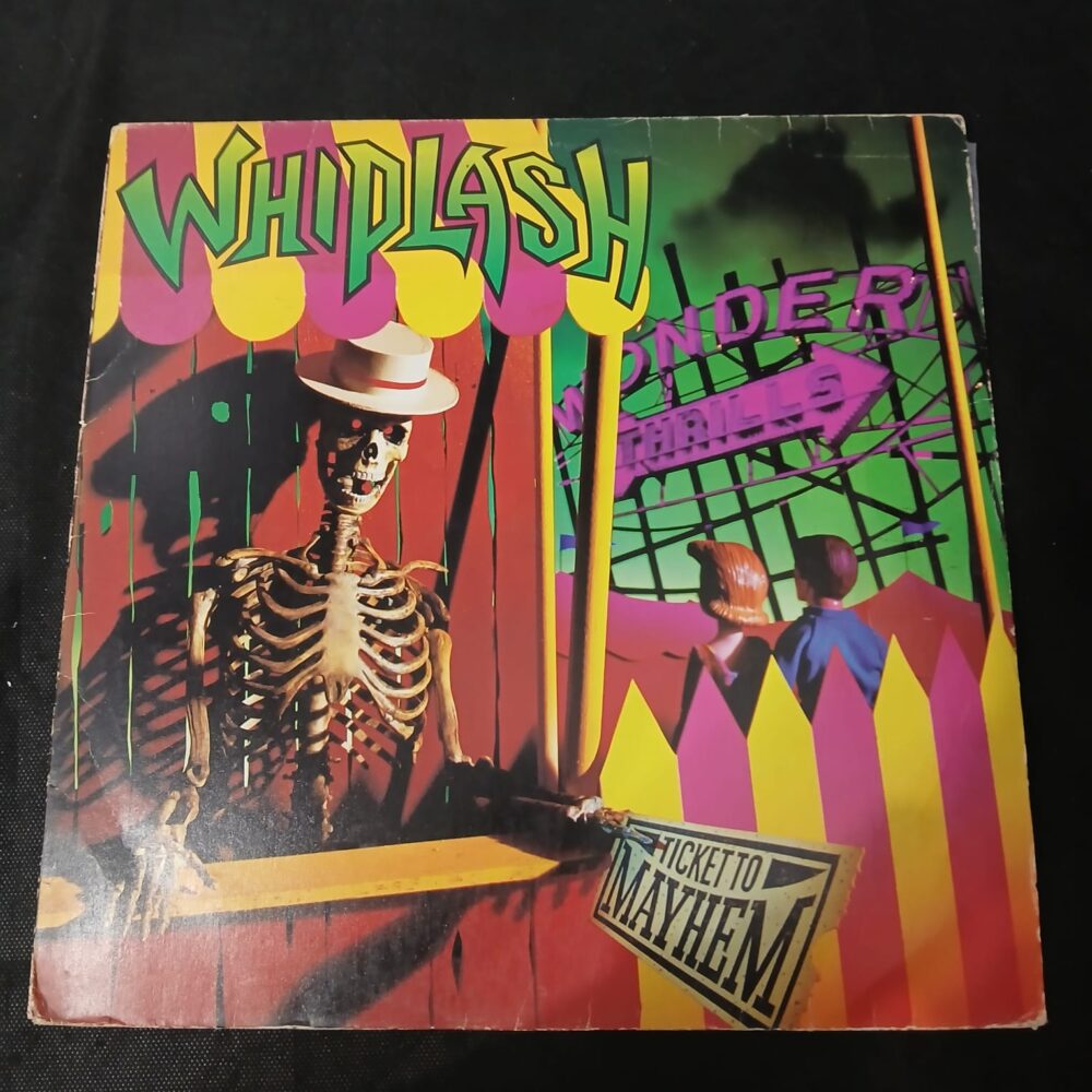 Whiplash – Ticket To Mayhem (LP USADO) - Imagem 2