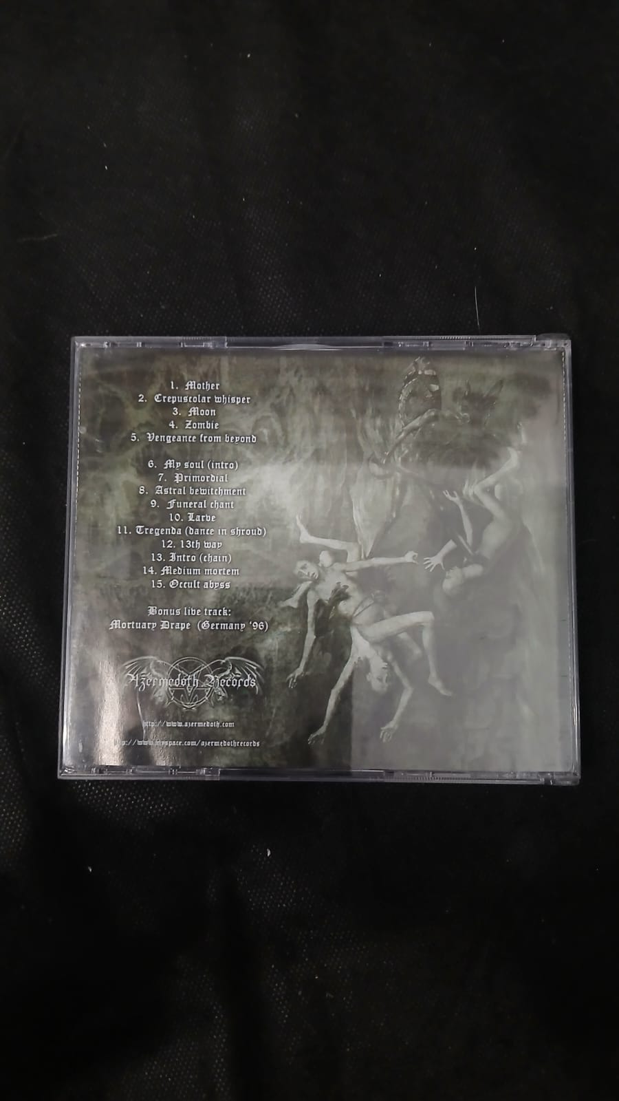 Mortuary Drape – Into The Drape / All The Witches Dance (CD USADO