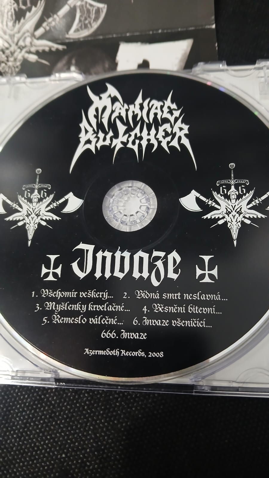 Maniac Butcher – Invaze (CD USADO) - Imagem 8
