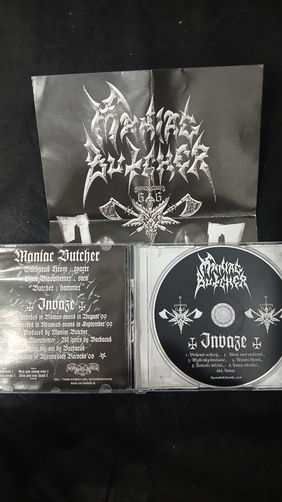 Maniac Butcher – Invaze (CD USADO) - Imagem 7