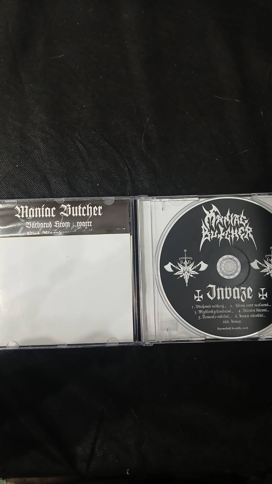 Maniac Butcher – Invaze (CD USADO) - Imagem 6