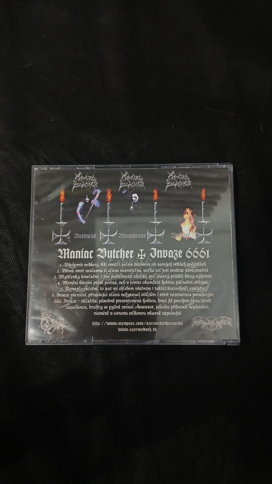 Maniac Butcher – Invaze (CD USADO) - Imagem 5