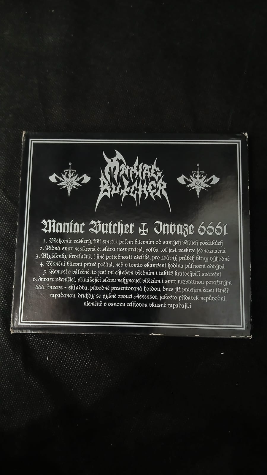 Maniac Butcher – Invaze (CD USADO) - Imagem 3