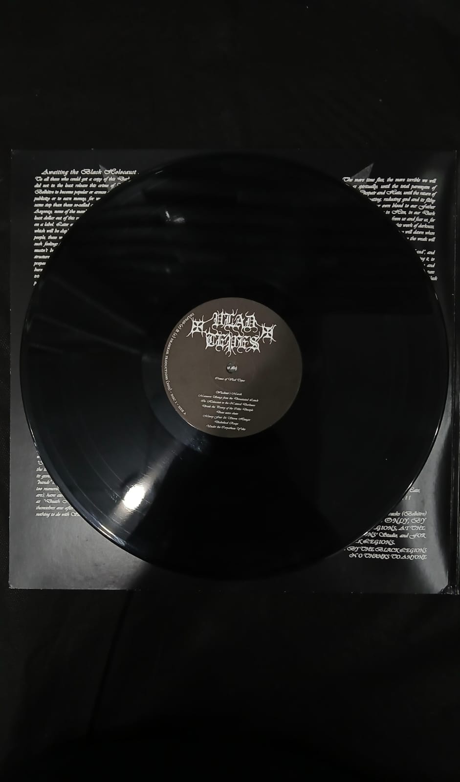Vlad Tepes / Belkètre – March To The Black Holocaust (GATEFOLD