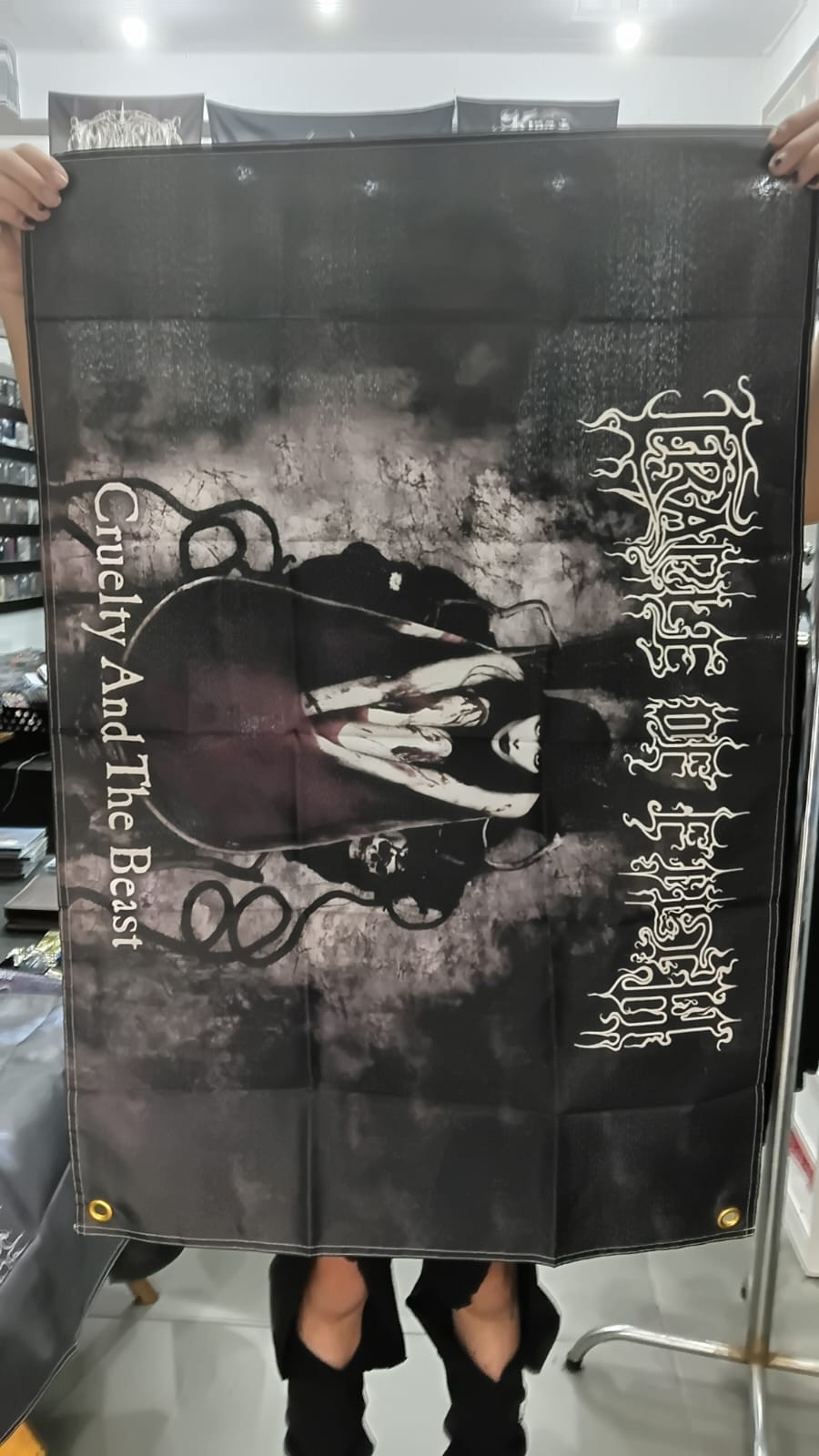 Cradle Of Filth - Cruelty And The Beast (BANDEIRA COM ILHÓS)