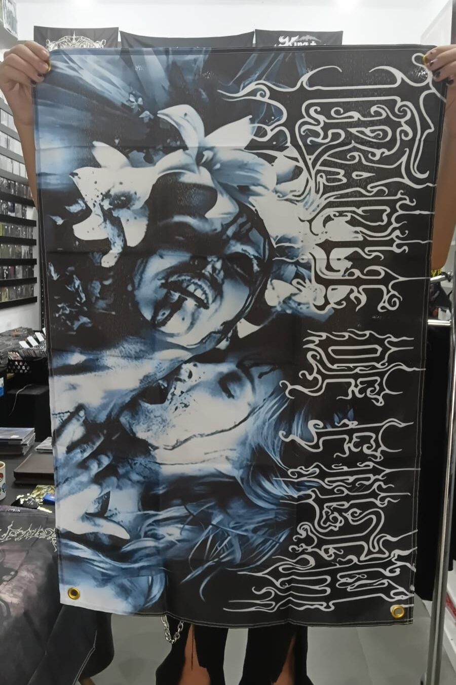 Cradle Of Filth - Principle Of Evil Made Flesh (BANDEIRA COM ILHÓS)