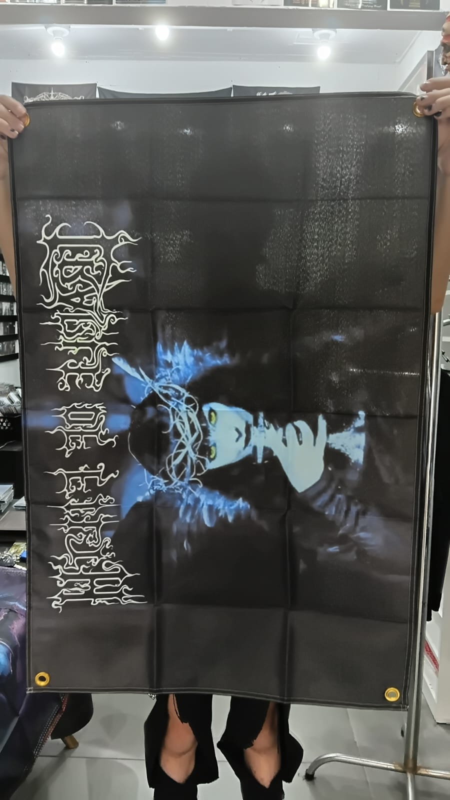 Cradle Of Filth - Vampire (BANDEIRA COM ILHÓS)