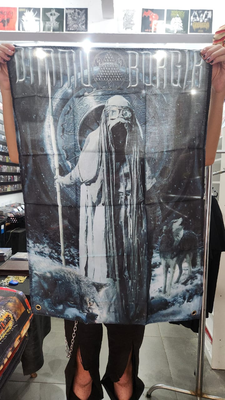 Dimmu borgir - Warrior Of The Northen Night (BANDEIRA COM ILHÓS)