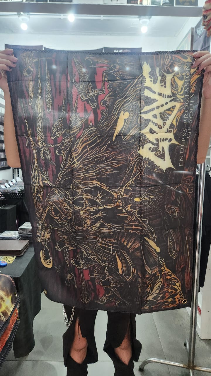 Grave - Endless Processions Of Souls (BANDEIRA COM ILHÓS)