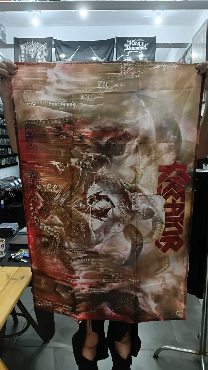 Kreator - Gods Of Violence (BANDEIRA COM ILHÓS)