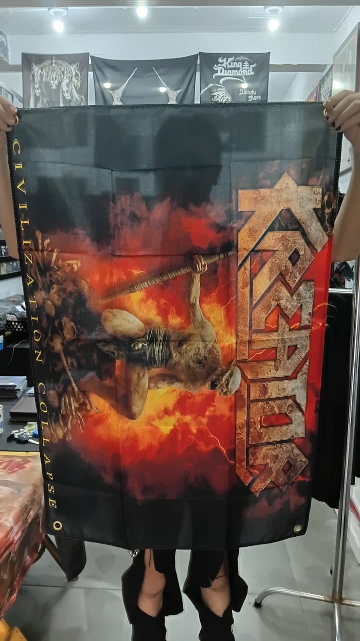 Kreator - Civillezation Collapse (BANDEIRA COM ILHÓS)