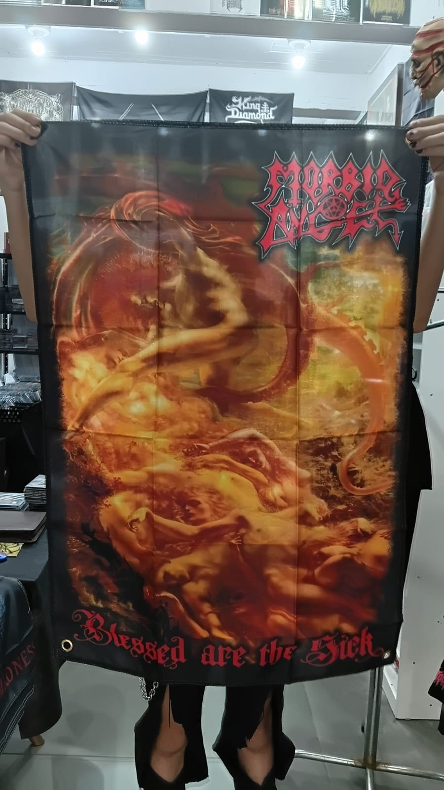 Morbid Angel - Blessed Are The Sick (BANDEIRA COM ILHÓS)
