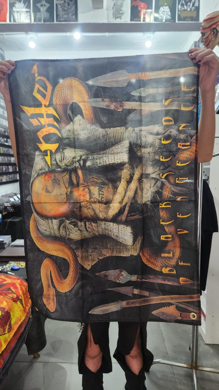 Nile - Black Seeds Of Vengance (BANDEIRA COM ILHÓS)