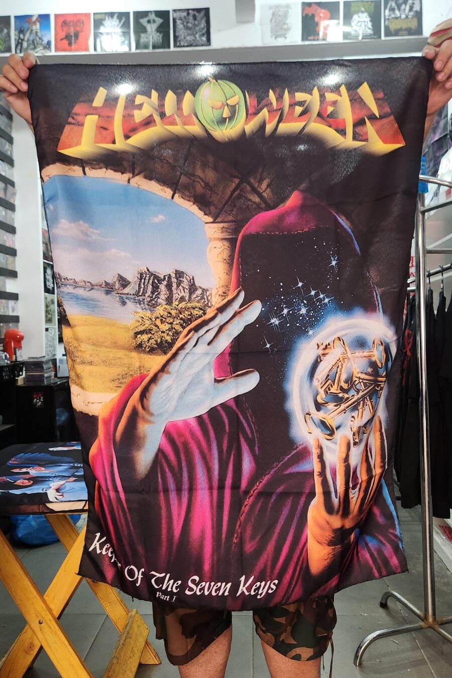 Helloween - Keeper Of The Seven Keys PT.1 (BANDEIRA)