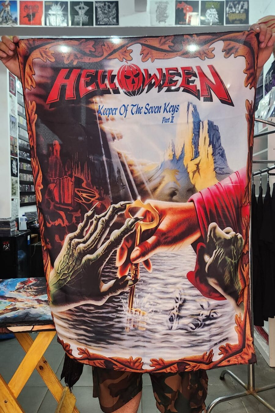 Helloween - Keeper Of The Seven Keys (BANDEIRA)