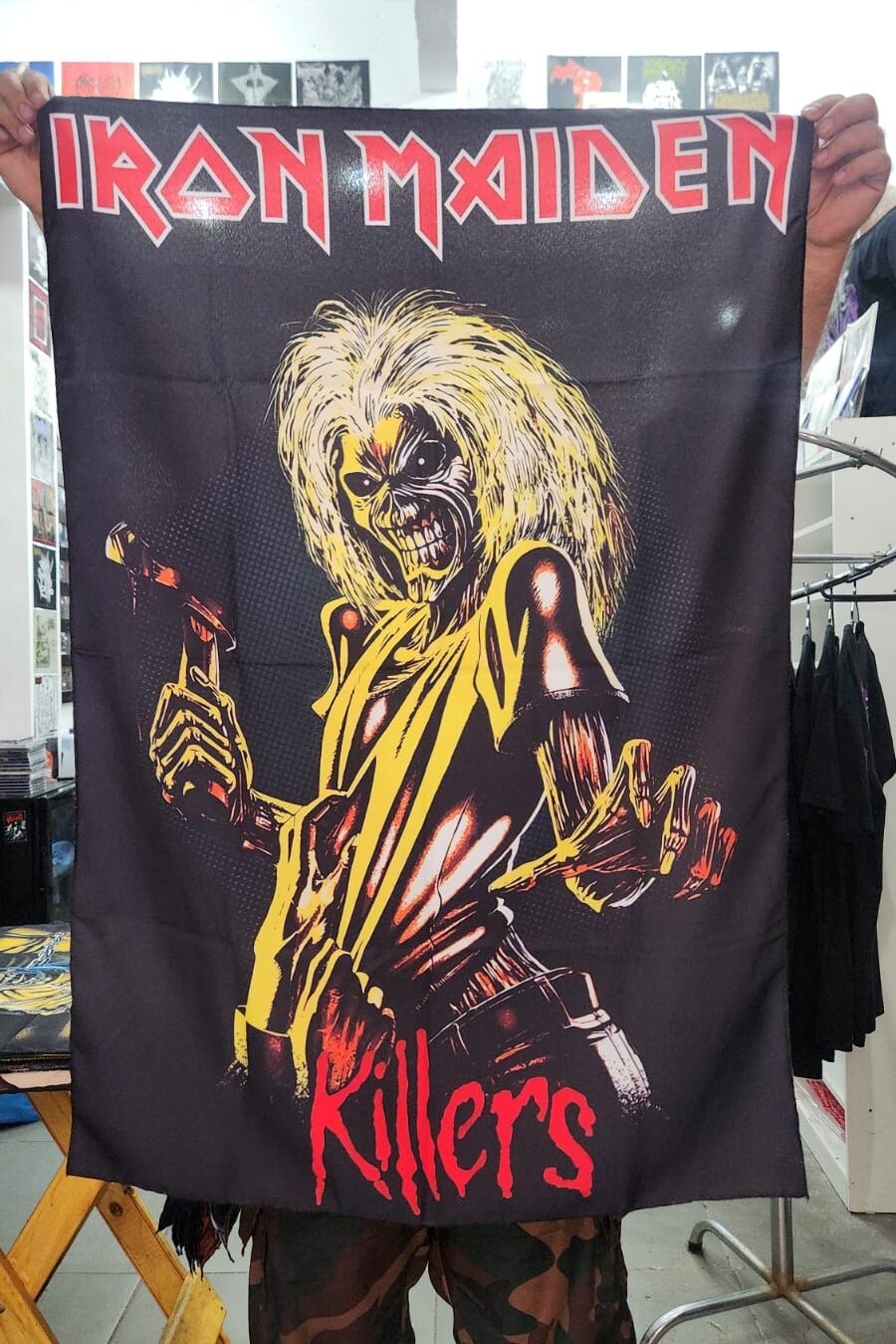 Iron Maiden - Killers (BANDEIRA)