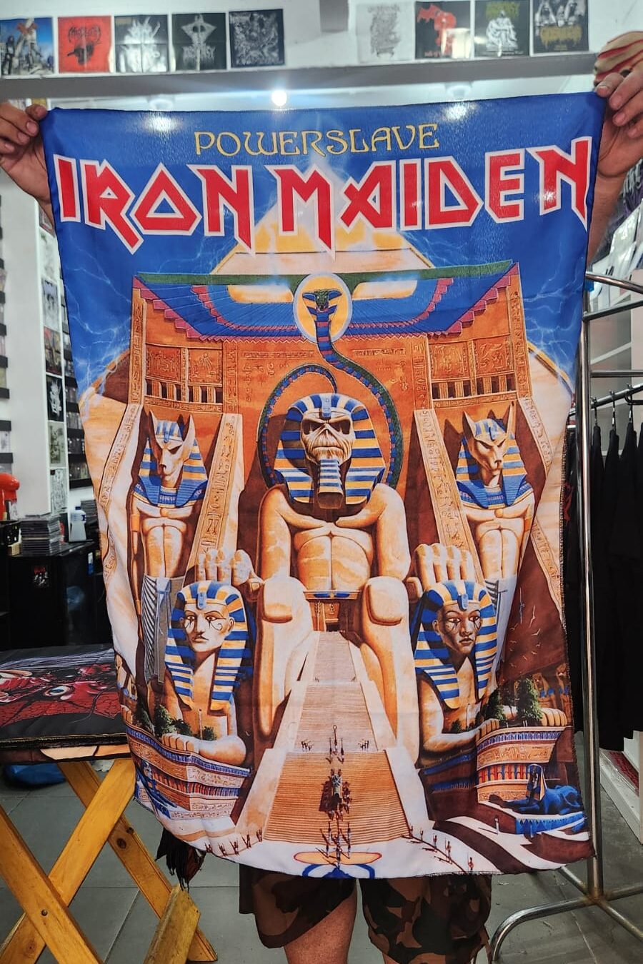 Iron Maiden - Powerslave (BANDEIRA)